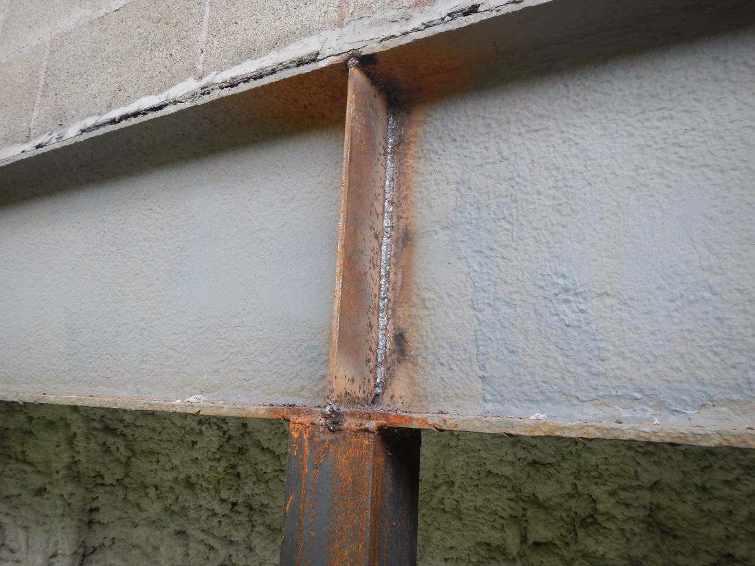 New Steel Support Beams